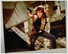 Harrison Ford Signed Autographed 16x20 Star Wars Photo Uacc Rd
