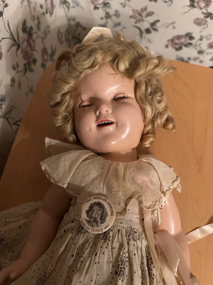 1930’s 20” Shirley Temple All Original - Image 3 of 4