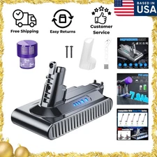 Upgraded 7000mAh Replacement for Dyson V10 Battery SV12, 25.2V Li-ion