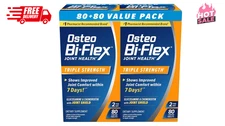 Osteo Bi-Flex Triple Strength Joint Health Dietary Supplements 160 capsules