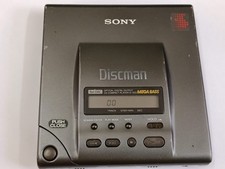 Sony D 303 Cd player powers up For parts or repair