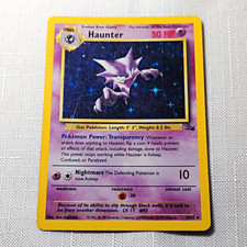 Haunter [1st Edition] #6 Prices | Pokemon Fossil | Pokemon Cards