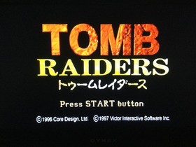 [SEGASATURN software] Tomb Raiders□SEGA Saturn SS [Operation confirmed]