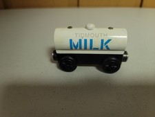 Thomas Wooden Railway Tidmouth Milk Tanker Tr...