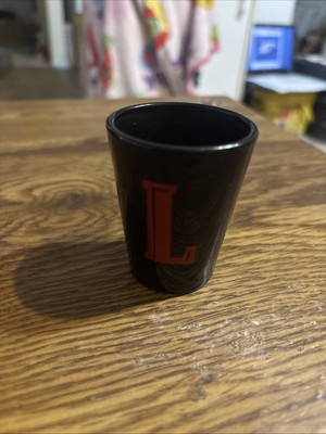 Fireball Shot Glass Letter L with Creature