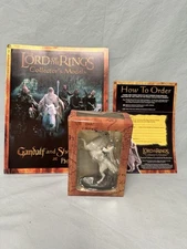 RARE Lord of the Rings Collector's Models Special Edition Gandalf & Shadowfax 