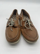 Sperry Top-Sider Leeward 2-Eye Men's Boat Shoe, 11.5 - Tan