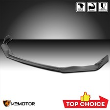 Fits 2017-2020 Lexus Is200t Is300 Is350 Black Front Bumper Lip Spoiler Splitter