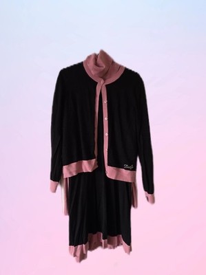 Wunderschönes Ensemble   Gr L Liu Jo Strickkleid+ Strickjacke Neuw