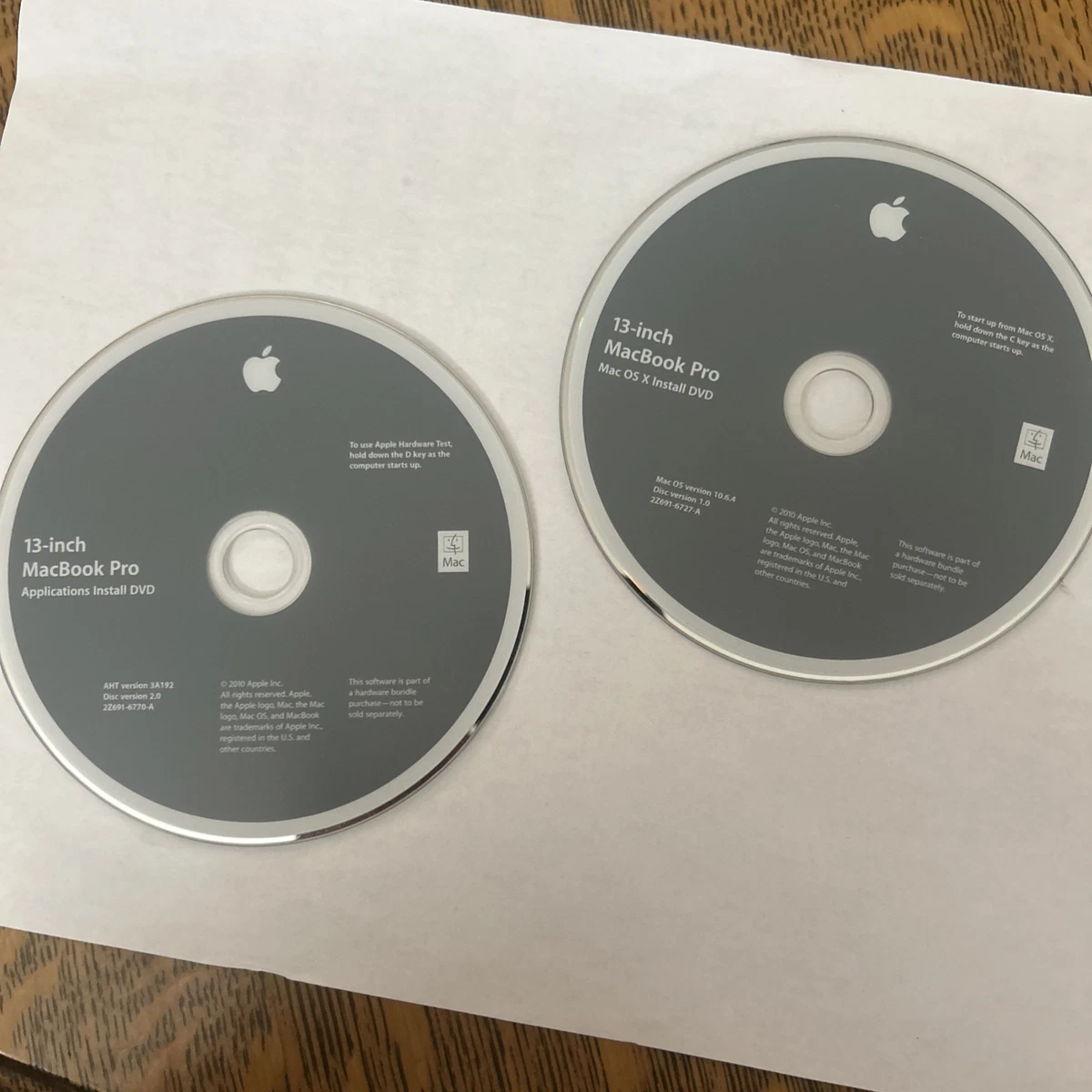 Apple Mac OS X 10.6, Snow Leopard DVD Operating System Software