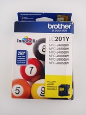 Brother LC201Y Standard Yield Yellow Ink Cartridge