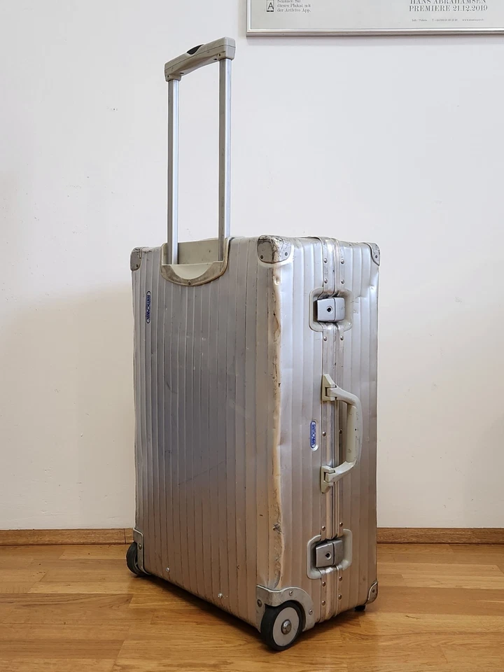 🎅 RIMOWA Classic Flight Koffer 🎄 Check-in Gr. M 🎁 Aluminium silber (preLVMH) - Bild 2 von 4
