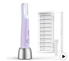 Women's Dermaplaning Shaver, WLU Rechargeable Facial Dermaplaning Tool
