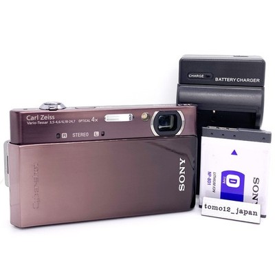 Sony Cyber-Shot DSC-T900 Bronze Brown 12.1MP 4x Zoom Digital
