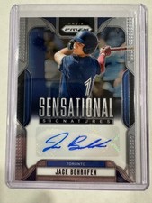 2025 Panini Prizm Baseball- Sensational Signatures Jace Bohrofen #SS-JB Auto