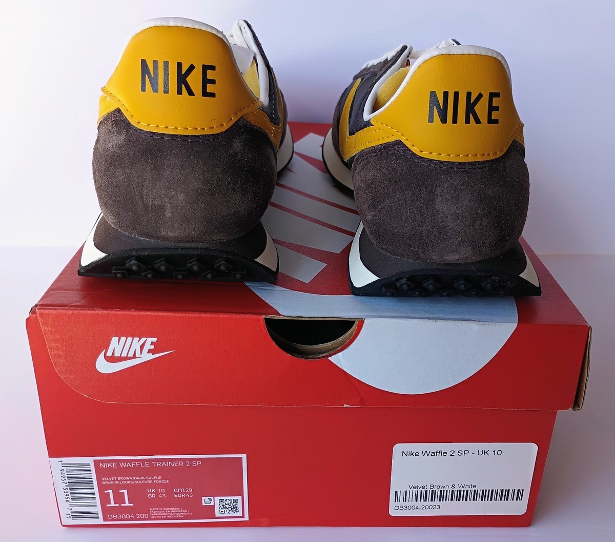 Nike Waffle Trainer 2 SP DB3004 200 US 11 BNIB BROWN. LD 1000 