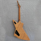 6-String Firefly Explorer style Electric Guitar Natural Finish mahogany body — photo 4
