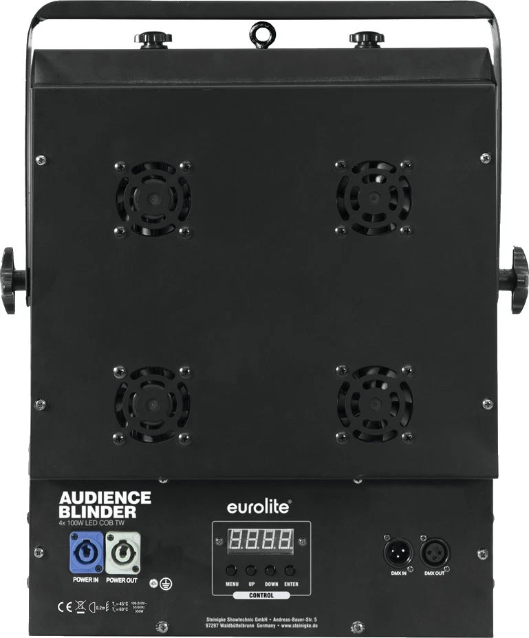 Eurolite Audience Blinder 4x100W LED COB CW/WW DMX Lichteffekt Stroboskop Bühne