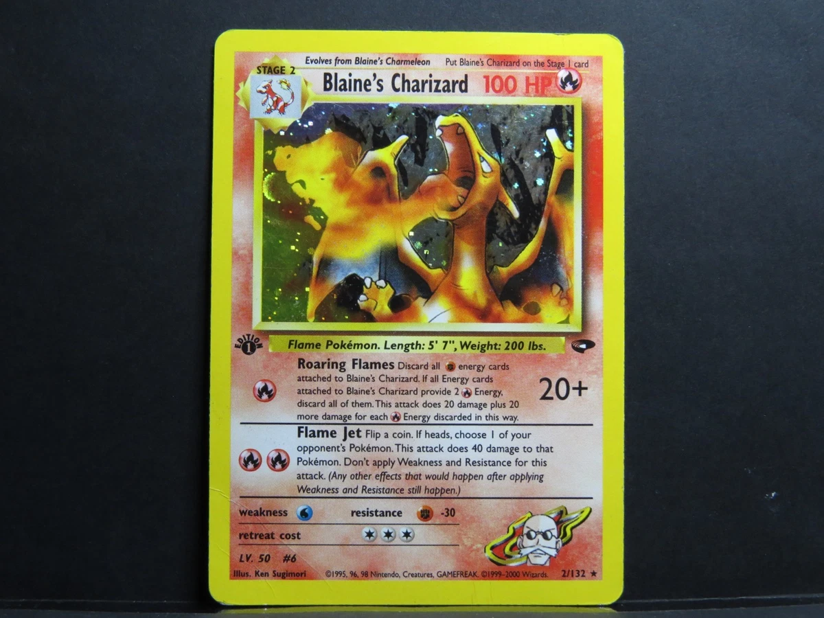 Pokémon Charizard Pokémon TCG Base Set Individual Collectible Card