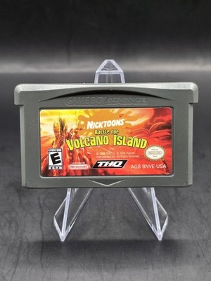 Nicktoons: Battle for Volcano Island GBA Game Boy Advance Cart Only Tested