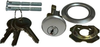 NEW Garage Door Lock Key Lock Cylinder Keyed alike