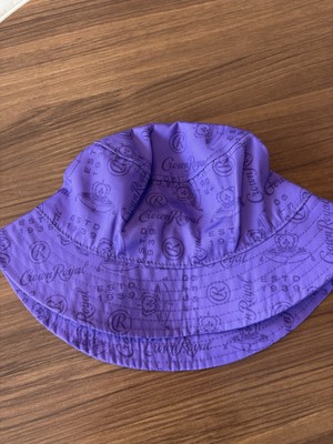 Crown Royal Bucket Hat purple logo new