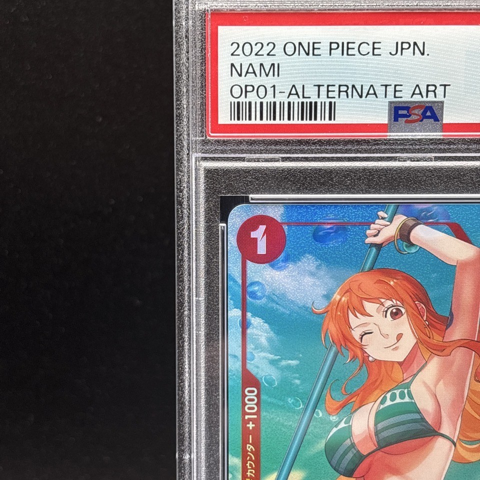 PSA 10 Nami Alt Art OP01-016 R Rare ROMANCE DAWN ONE PIECE Card