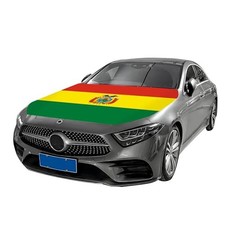 Bolivian Flag Car Hood Cover - 63"x47" 5x4 FT Car Bolivian Flag Hood Cover
