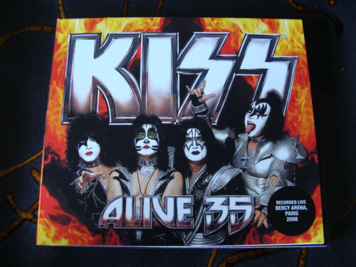 Slip CD Double: Kiss : Alive 35 : Live Bercy Arena Paris 2008 - Picture 1 of 4