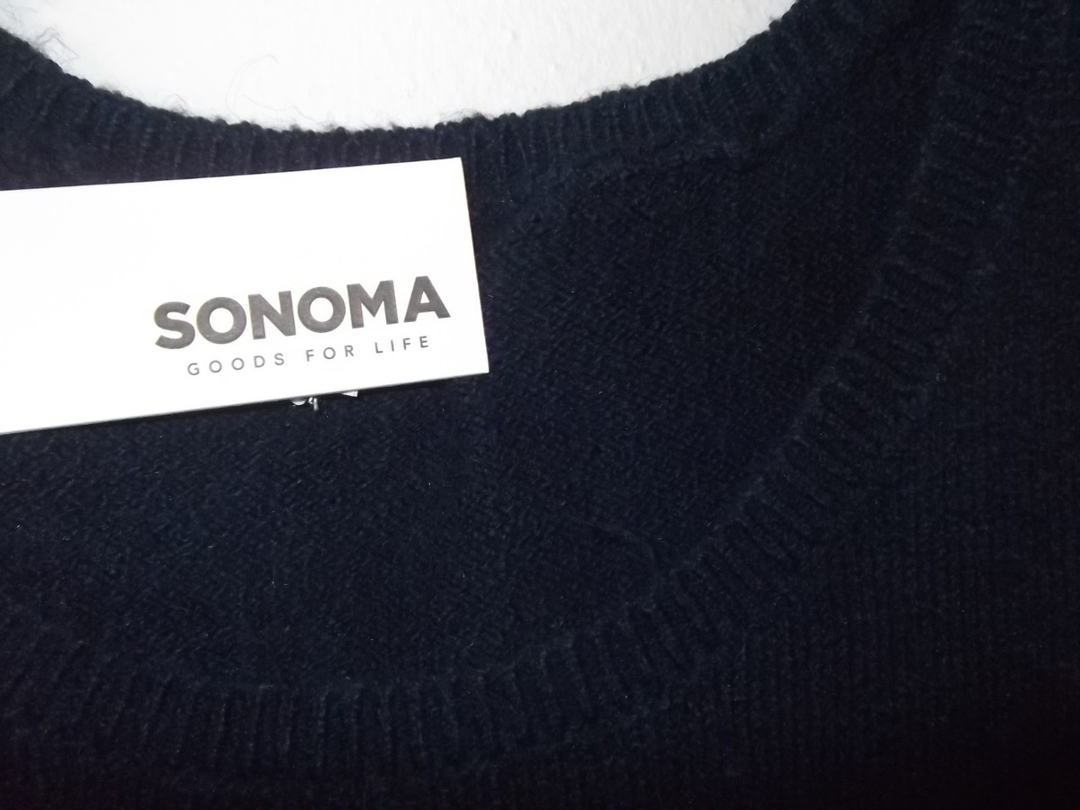 SONOMA - WOMEN - SWEATER - BLUE FLORAL - SIZE LARGE (AC-28-198x2