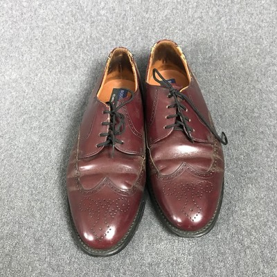 Men\'s Size 8 D/B Bostonian Classics Cordovan Brown Leather Wing Tip Dress Shoes Men main image 4