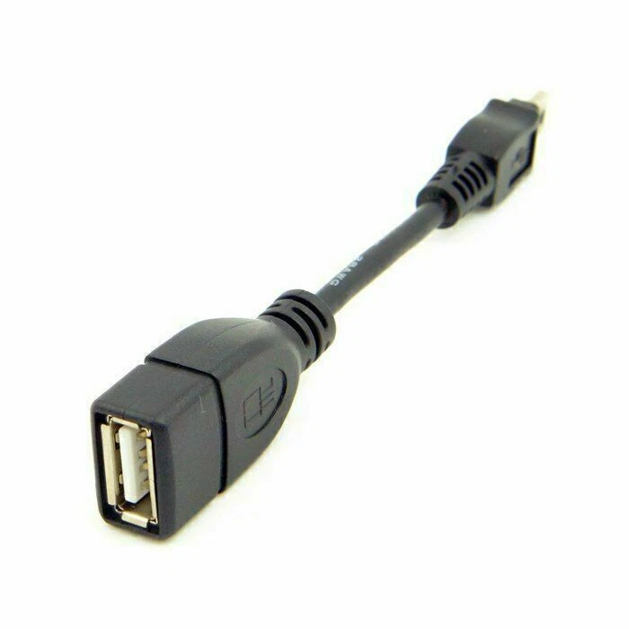 USB 2.0 OTG VMC-UAM1 Cable Mini A Type Male to USB Female Host MINI USB-A - Image 2 of 4