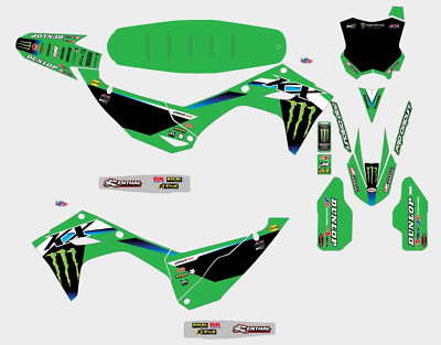 Dirt Bike Graphics kit Decals for Kawasaki 2025 KX250 Monster