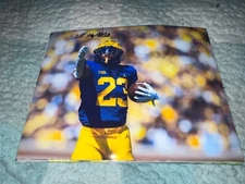 CJ Stokes signed MICHIGAN WOLVERINES FOOTBALL 8x10 photo go blue