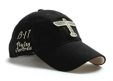 Boeing B-17 Flying Fortress Totem Hat, Black, WWII Aviation, War Birds  HAT-0106