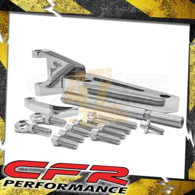 Bbc Big Block for chevy Billet Aluminum Alternator Bracket (Swp) - Chrome