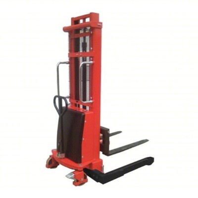 DAYTON SPN22-138 POWER LIFT STRADDLE STACKER, 2,200 LB CAPACITY, 5RRZ6, NEW!!