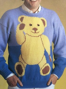 teddy bear jumper