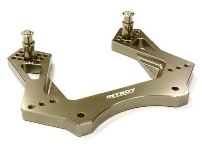 Tour D'amortisseur Avant Billet T3 Pour Traxxas Stampede/Slash 2WD 1/10 - Marque Integy, Ref T8643GUN