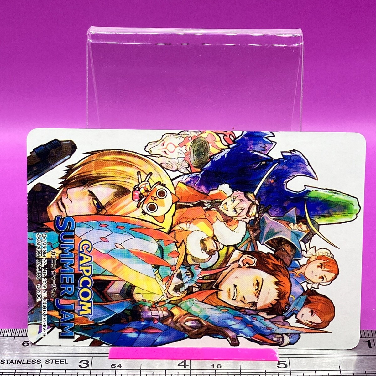 CAPCOM　サマージャム　カード Asuka Kazama Street Fighter Diamond 3 Capcom Summer Jam Playing