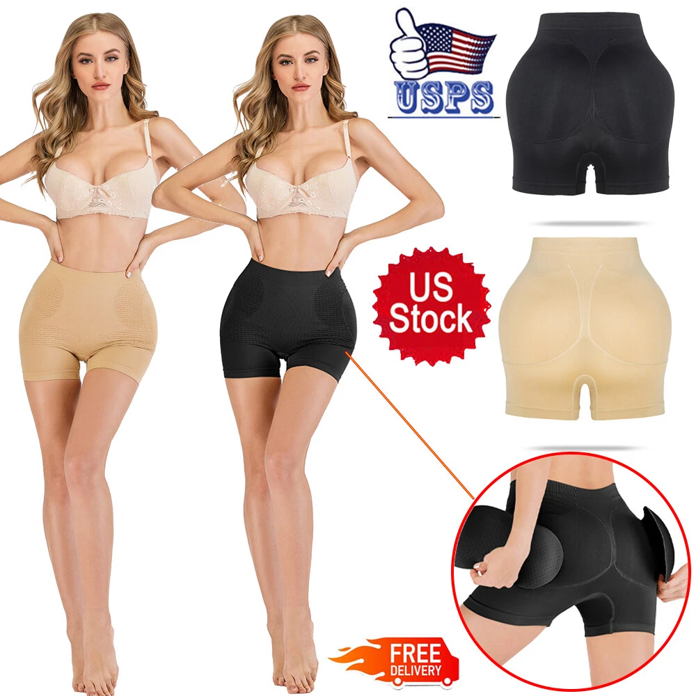 Women Buttock Padded Knickers Bum Lift Shaper Enhancer Pants Invisible  Shapewear