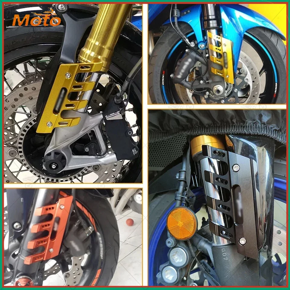 Front Fork Protector Fall Protection Slider For Kawasaki Ninja 1000 SX Z1000SX - Imagem 2 de 4