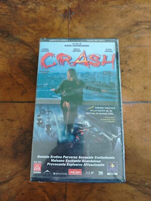 CRASH CRONENBERG - VHS FILMAURO NUOVA SIGILLATA * RARA *