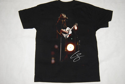 Chris Stapleton Signature For Fans Black T-Shirt Cotton