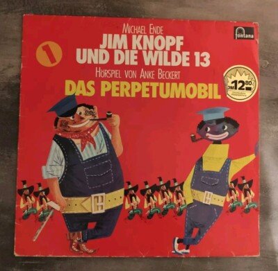 LP Vinyl Hörspiel 1 Knopf und die Wilde 13  Das Perpetumobil Beckert 