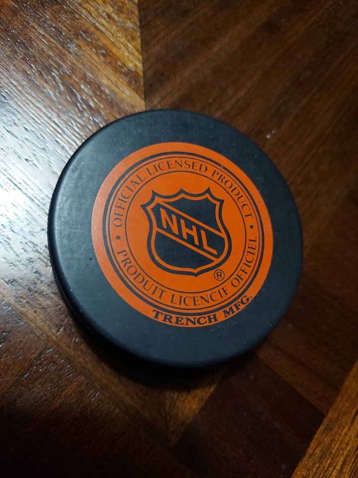 Vintage Ottawa Senators Logo Official Hockey Puck NHL Trench MFG eBay