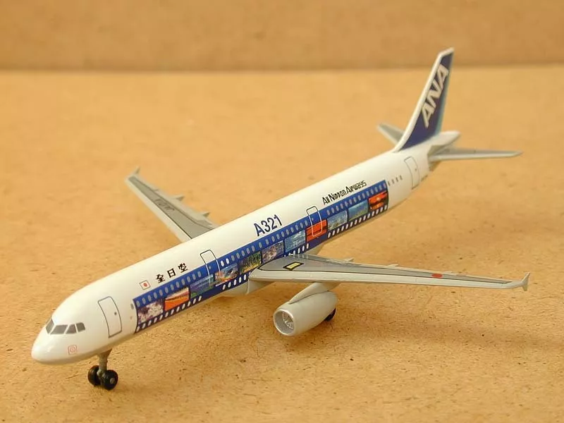 DRAGON WINGS ANA NIPPON SCENIC Airbus A321 1:400 Diecast Plane Model J004