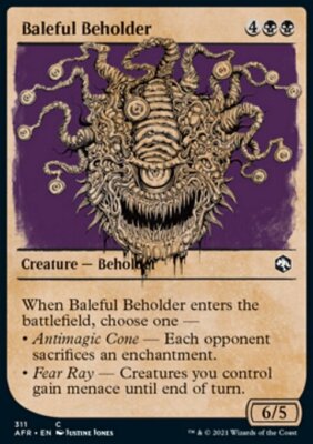 MTG Baleful Beholder (311) Adventures in the Forgotten Realms  LP