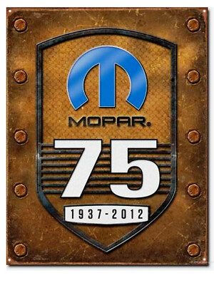 MOPAR DODGE Schild 30 x 40 groß licensed Logo US-Car USA Poster Auto Emblem *611