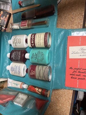 Vintage Ladies Tawn Travel Kit No. 600 Complete Original Box Collectable As Is